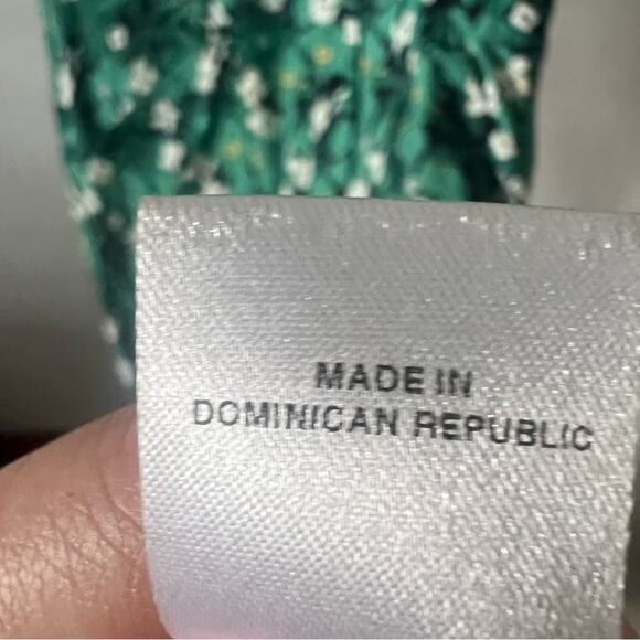 The Kit. Cobie Midi Shirtdress in Green Primrose - Picture 11 of 11